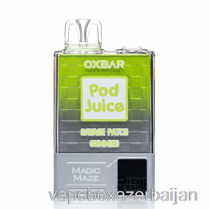 Vape Baku OXBAR Magic Maze Pro 10000 Disposable Savage Patch Gummies - Pod Juice